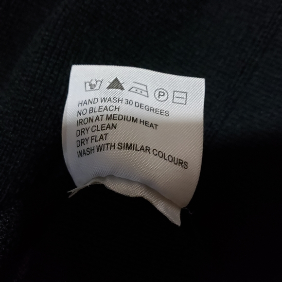 Bruuns Bazaar Black Midi Fitted Sweater Dress - Picture 6 of 7